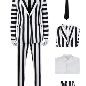 Beetlejuice 2 Costume Cosplay Suit Unibuyplus