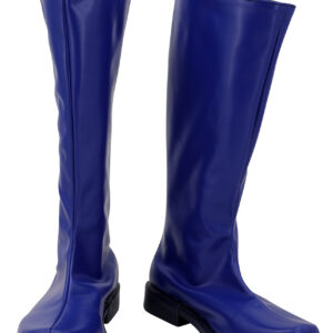 Ms. Marvel Kamala Khan Shoes Cosplay Women Boots Blue Unibuyplus