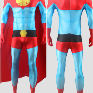 Captain Planet and the Planeteers Costume Cosplay Suit with Cloak For Kids Adult Unibuy