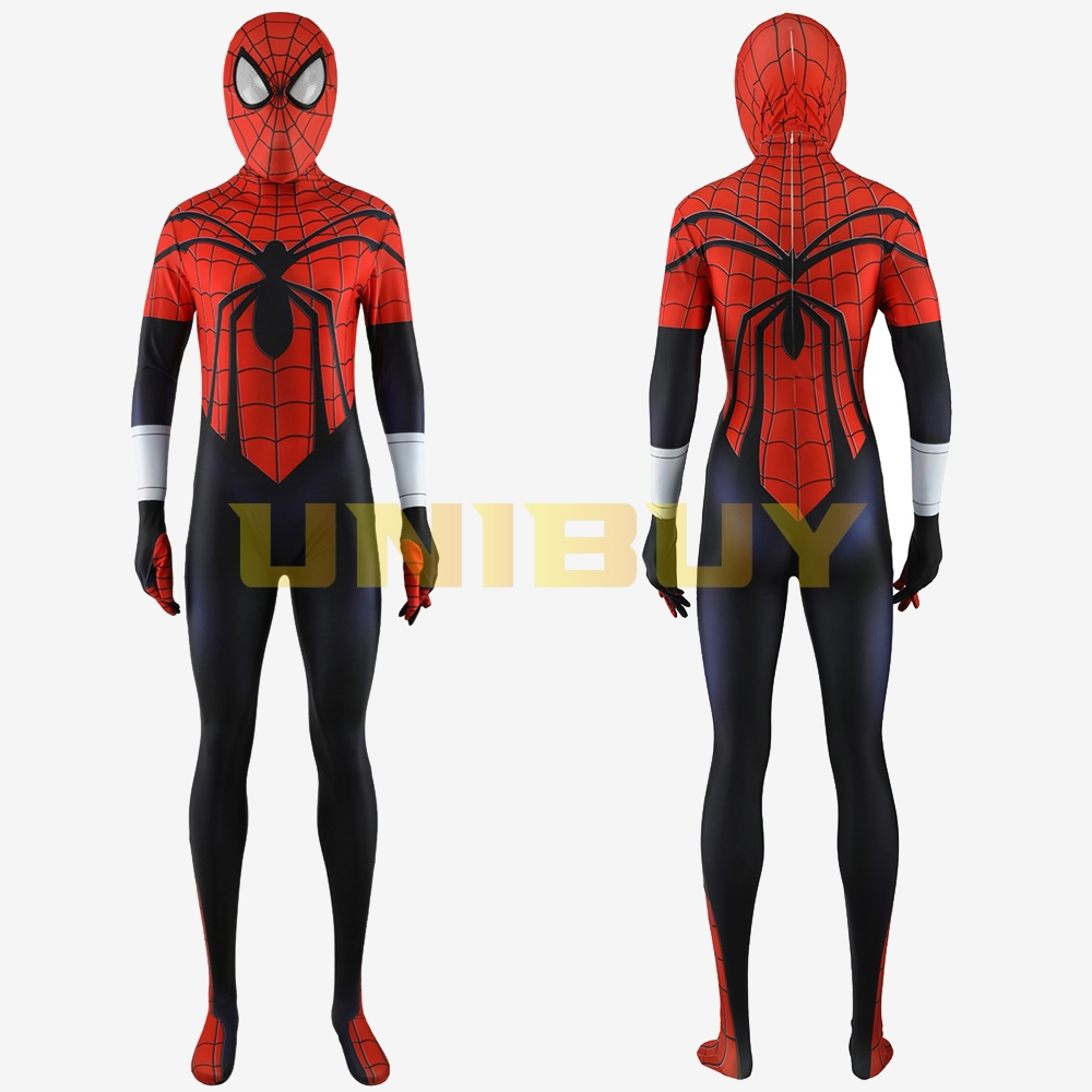 Superior Spider-Man Suit Cosplay Costume Spider-Man Jumpsuit Bodysuit For Kids Womens Unibuyplus
