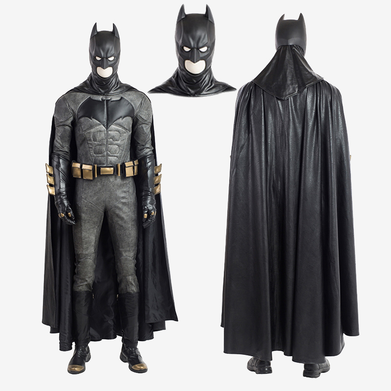 Justice League Batsuit Costume Cosplay Suit Bruce wayn