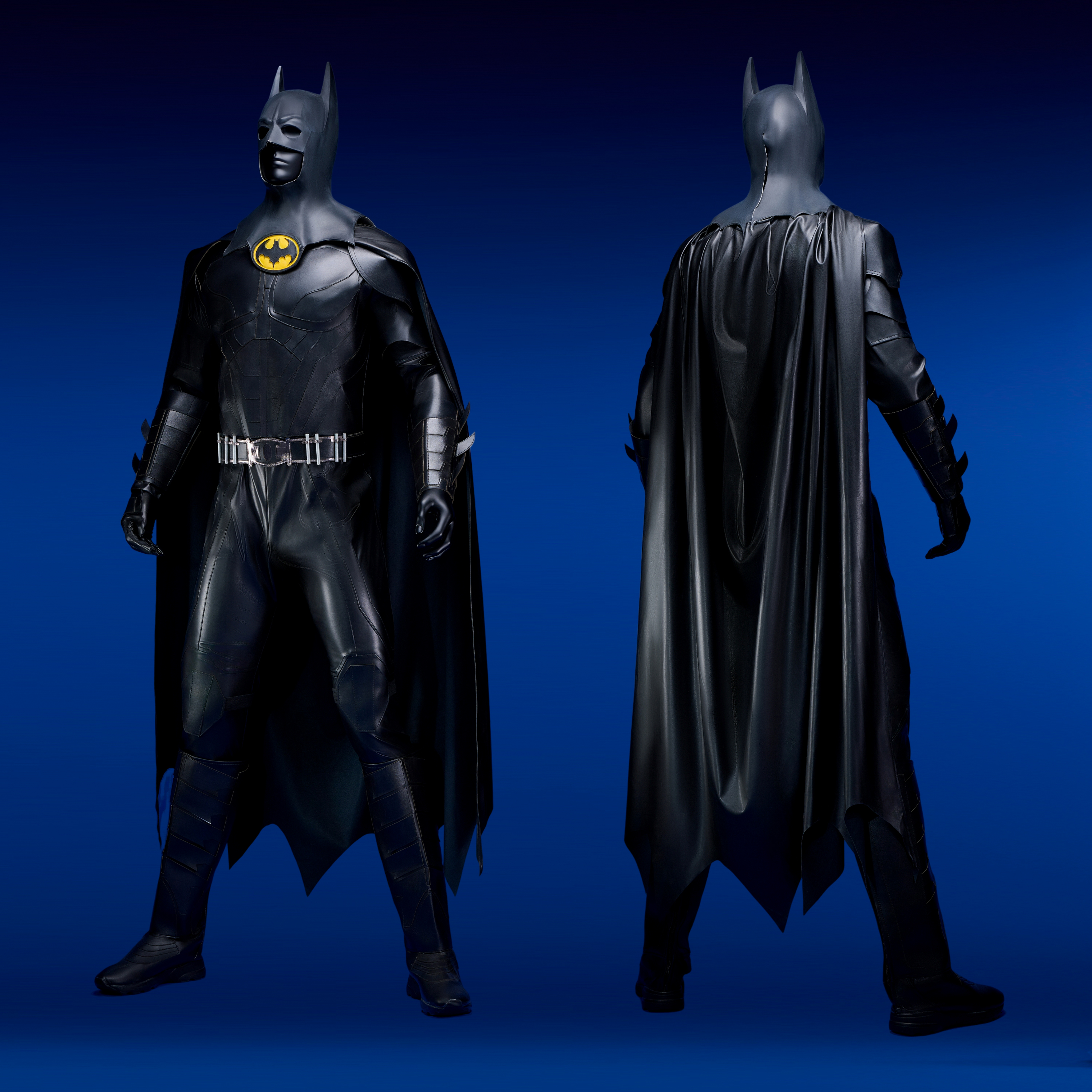 Batsuit Costume Cosplay Suit Bruce Wayne for Adult Outfit UnibuyPlus