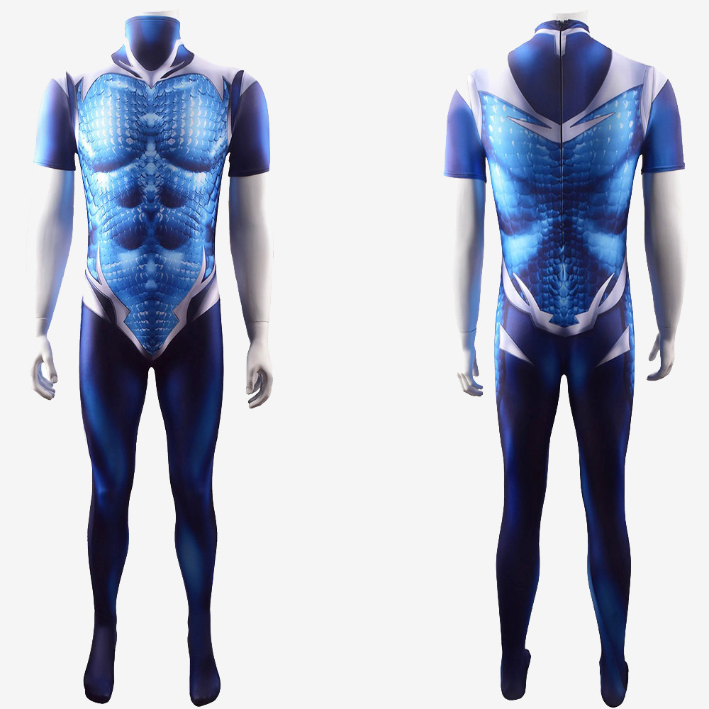 Teen Titans Aqualad Garth Costume Cosplay Suit For Kids Adult Unibuyplus