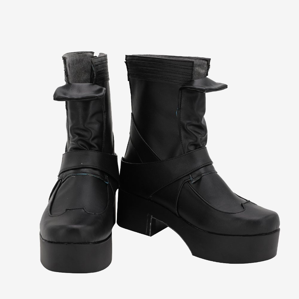 Final Fantasy XIV FF14 Scion Adventurer Shoes Cosplay Men Boots Black Version Unibuy