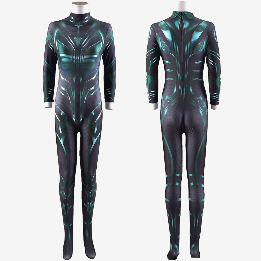 Thor 3 Ragnarok Trailer Hela Zentai Jumpsuit Cosplay Costume Unibuy