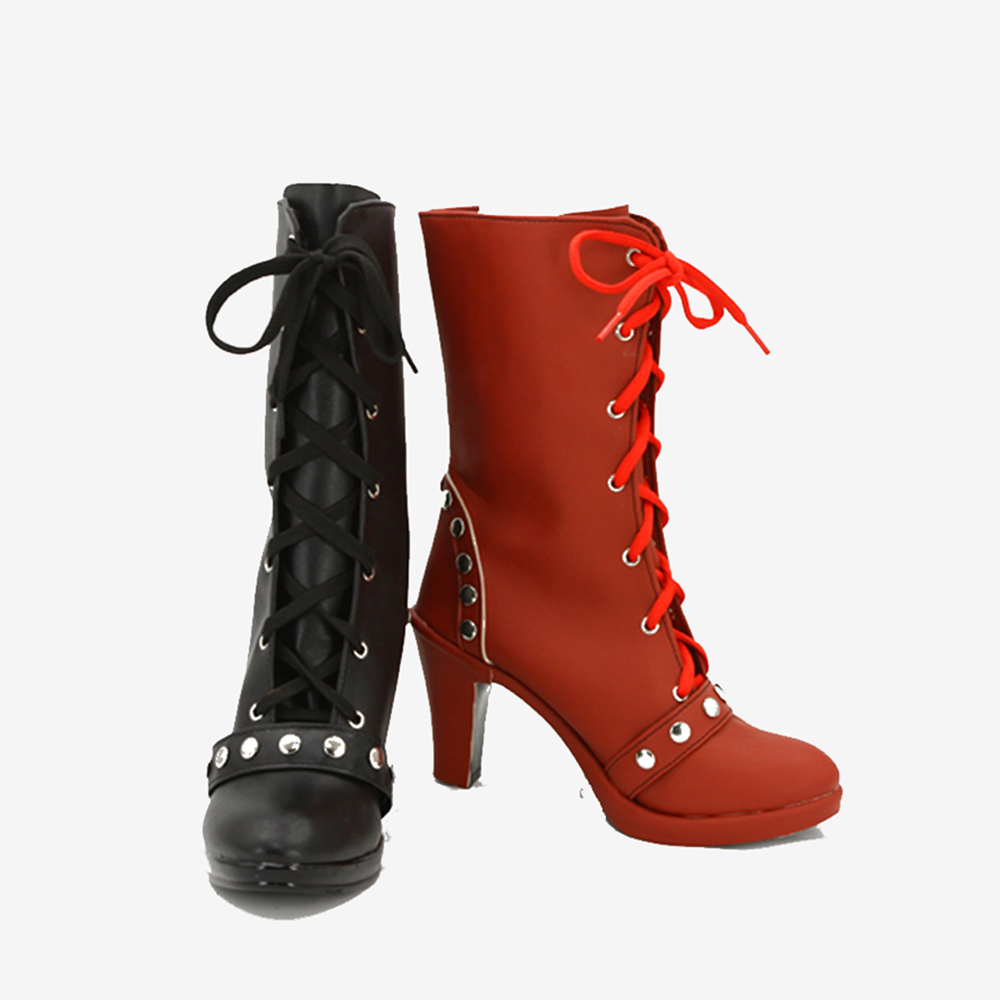 Arkham Knight Harley Quinn Shoes Cosplay High Heel Women Boots Unibuy