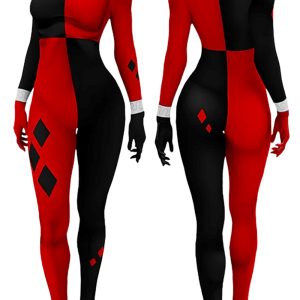 The Suicide Squad Harley Quinn Costume Cosplay Suit For Kids Adult Unibuyplus