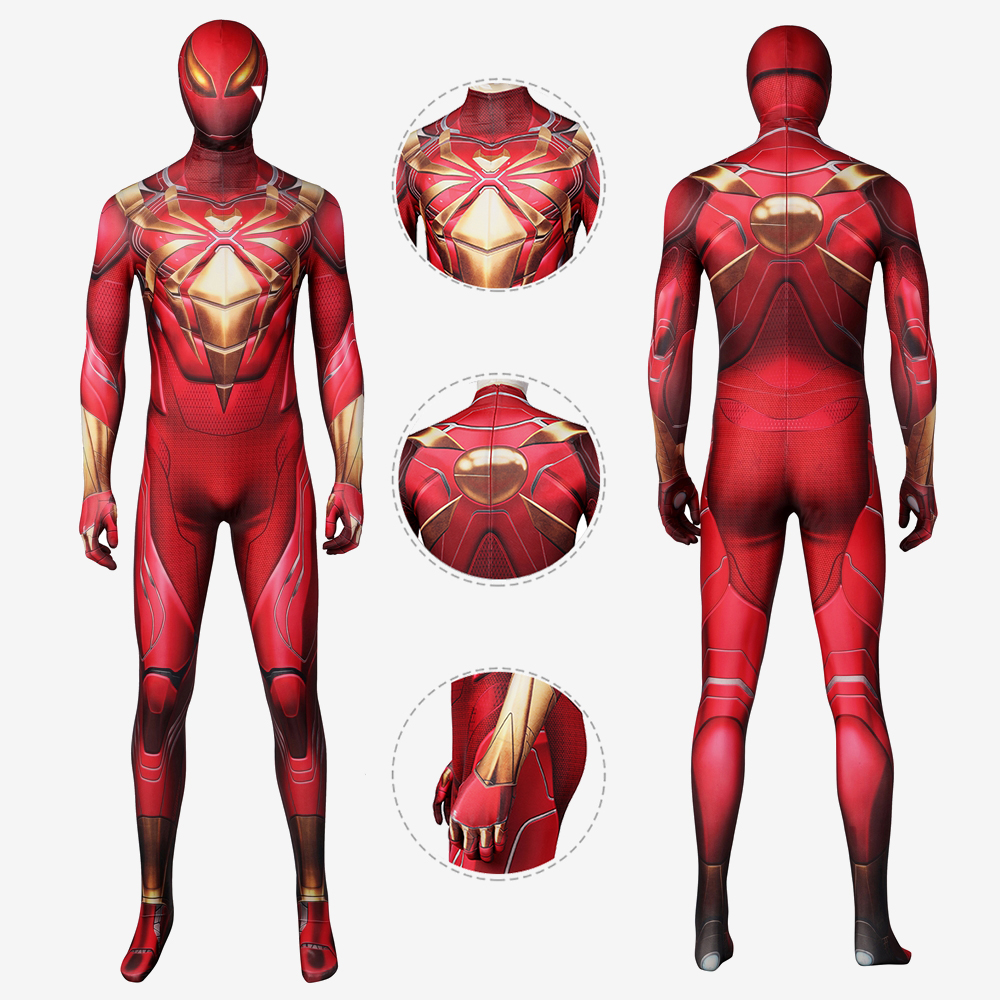 Spider-Man The Iron Spider Armor Suit Costume Cosplay Unibuy
