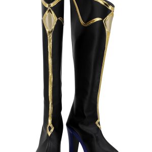 Genshin Impact Lumine Cosplay Shoes Women Boots Unibuyplus