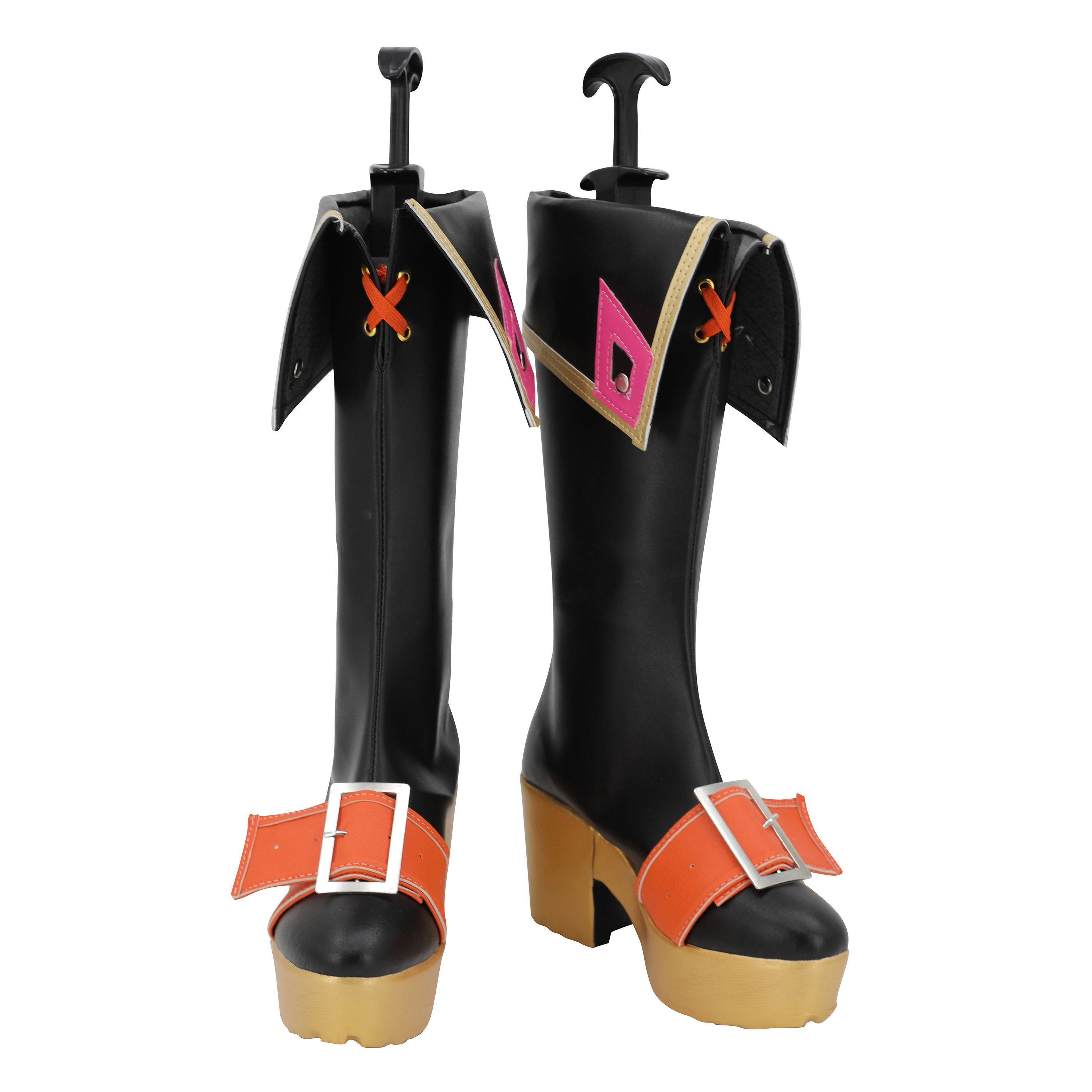 Overwatch Kiriko Sukajan Witch Cosplay Shoes Women Boots Unibuyplus
