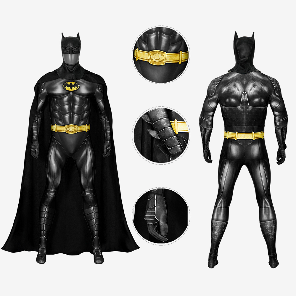 The Flash Batsuit Bodysuit Costume Cosplay Suit for Adults Kids Unibuy