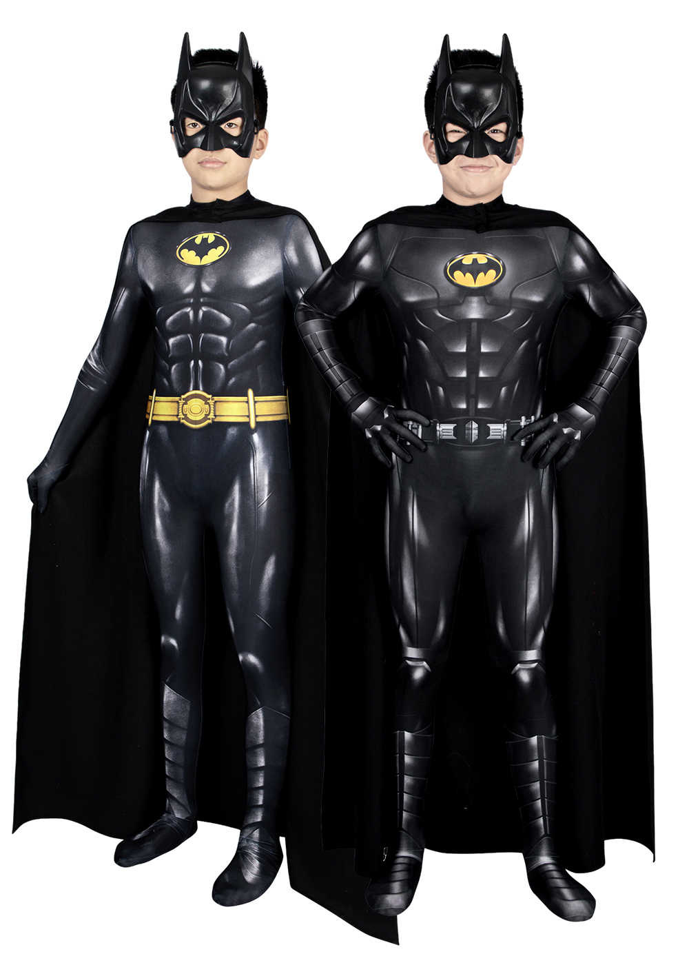 The Flash Batsuit Kids Costume Cosplay Suit with Cloak Unibuy