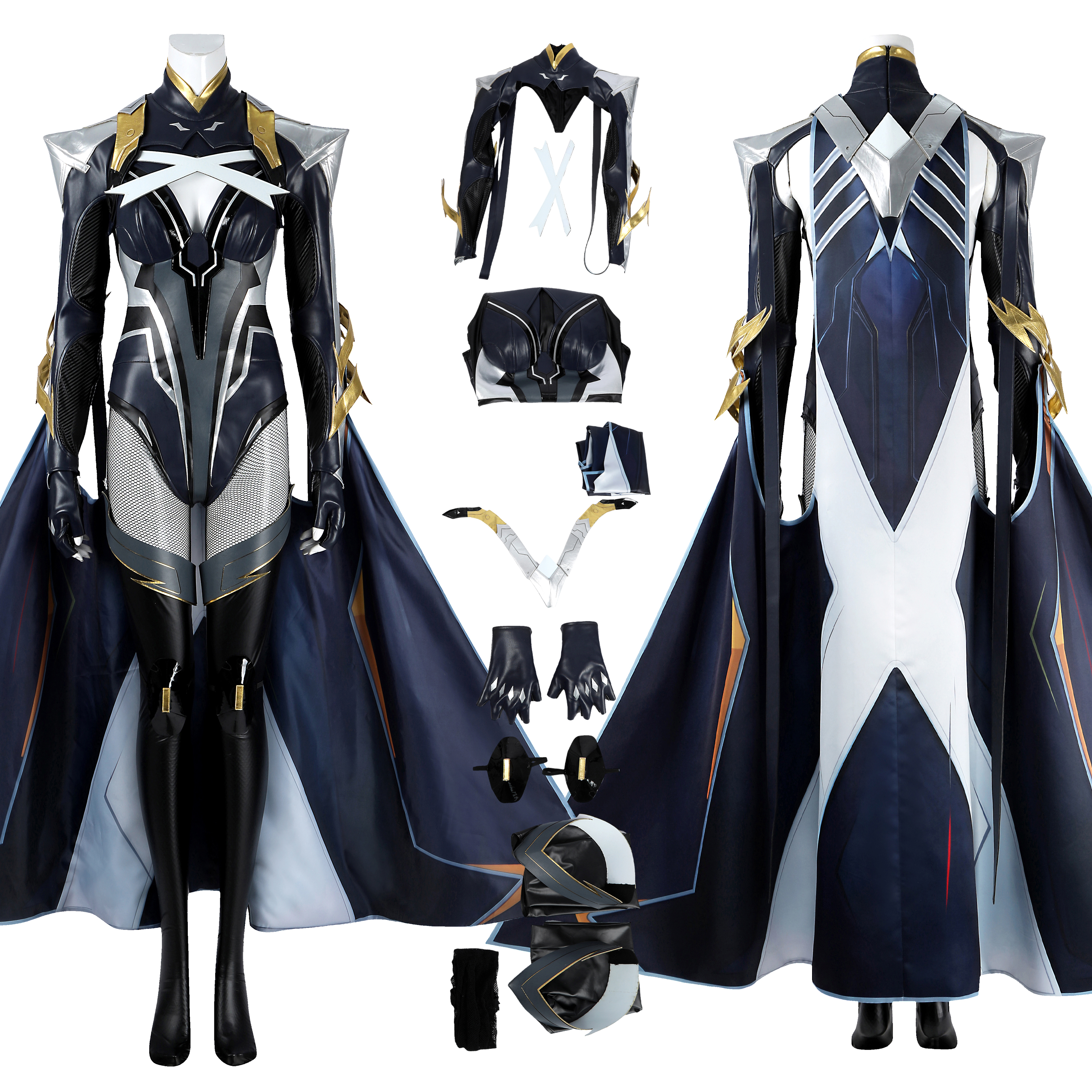 Marvel Rivals Storm Costume Cosplay Suit Unibuyplus