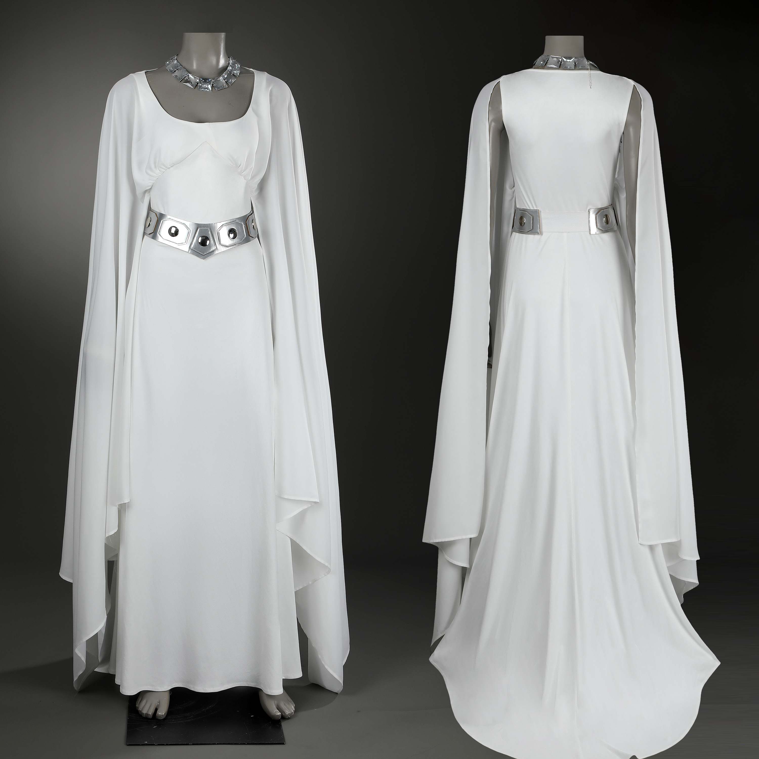 Star Wars A New Hope Princess Leia Dress Costume Cosplay Suit Unibuyplus