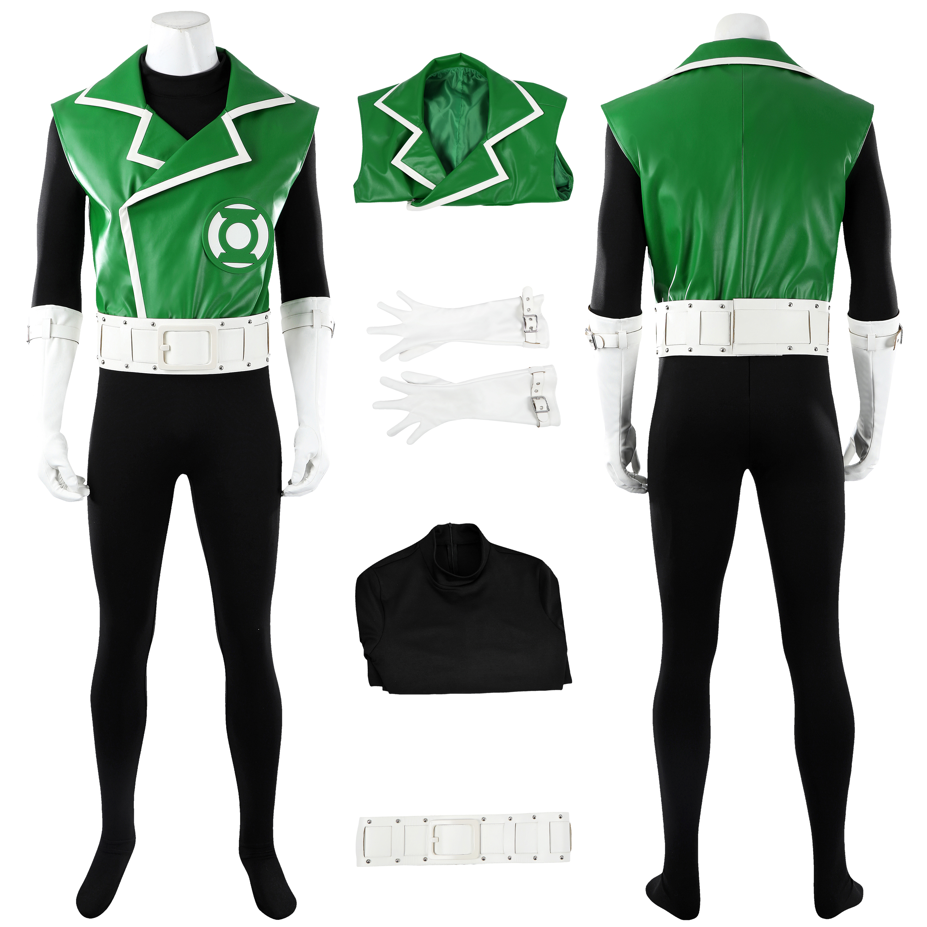 Green Lantern Costume Guy Gardner Cosplay Suit UnibuyPlus