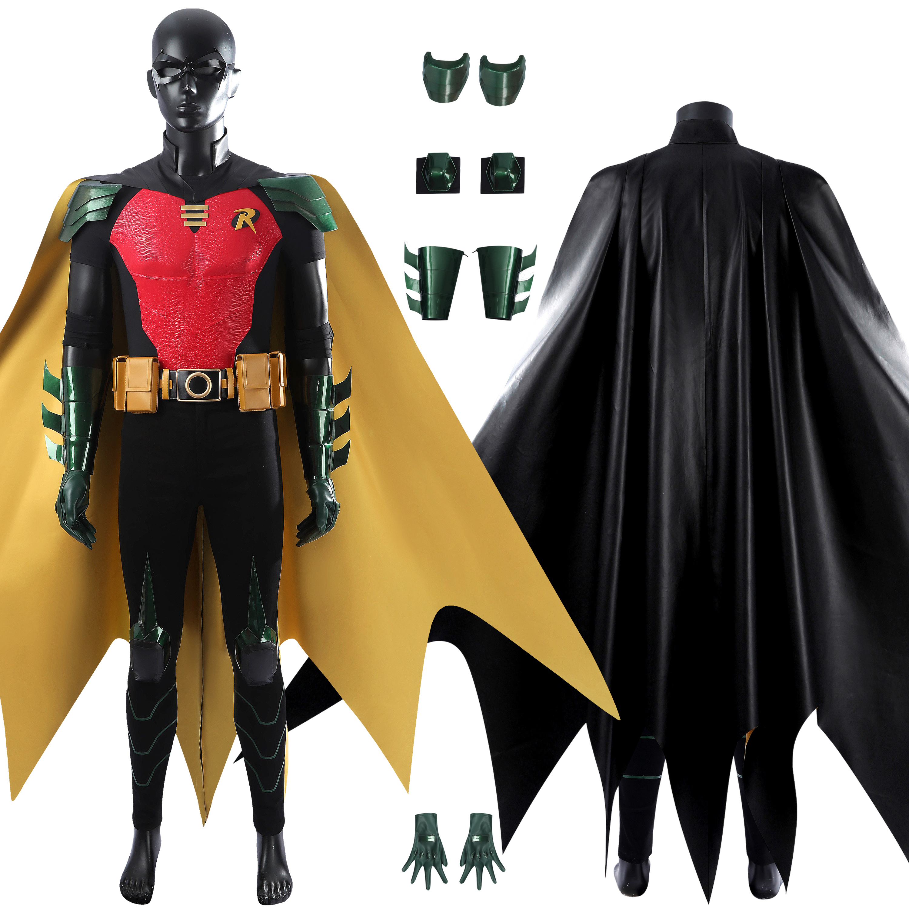 Red Robin Tim Drake Costume Cosplay Suit UnibuyPlus