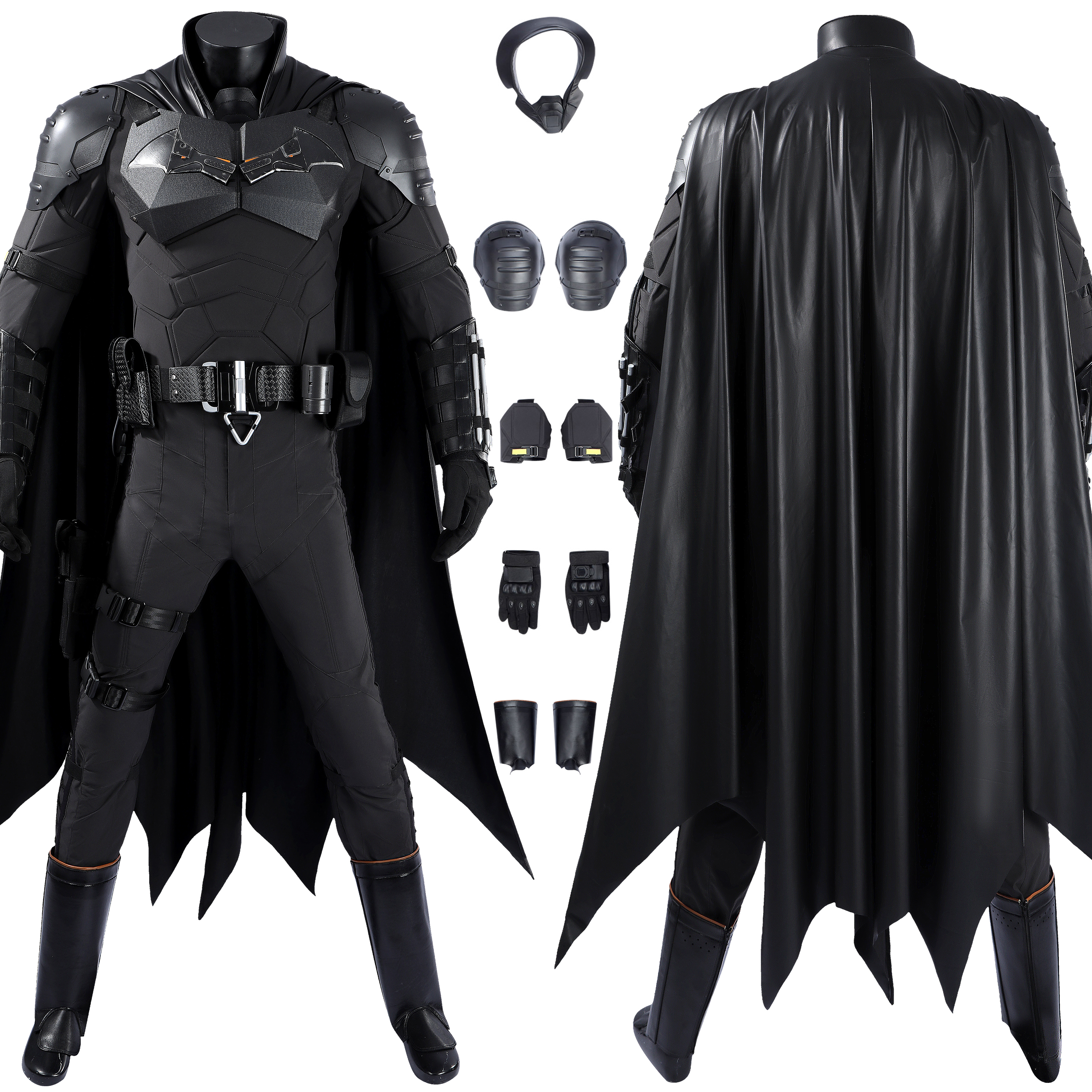 The Batsuit 2022 Bruce Wayne Costume Cosplay Suit Robert Pattinson Version UnibuyPlus