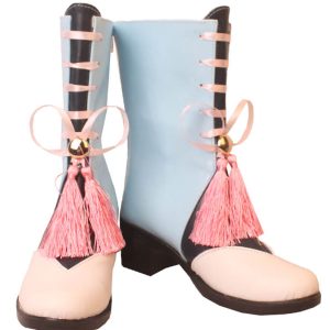 Genshin Impact Kamisato Ayaka Shoes Cosplay Women Boots Unibuyplus