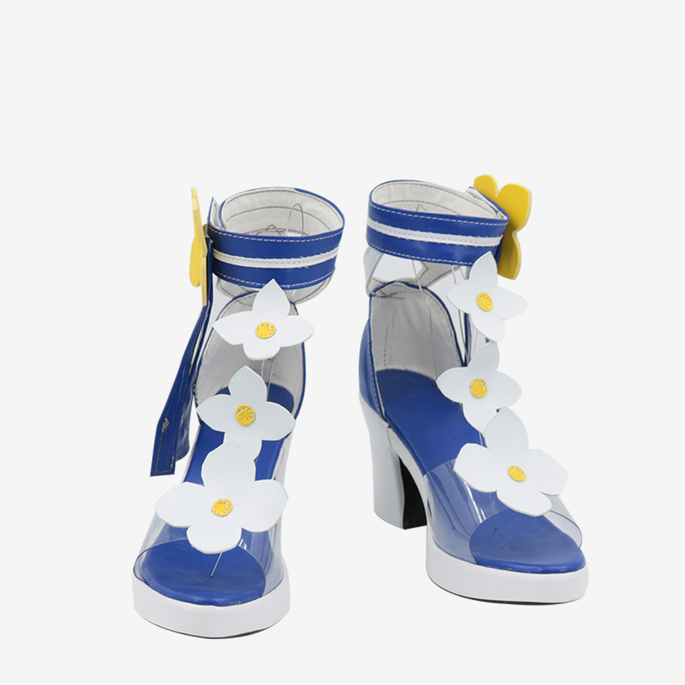 Genshin Impact Barbara Summertime Sparkle Shoes Cosplay Women Boots Ver 3 Unibuy