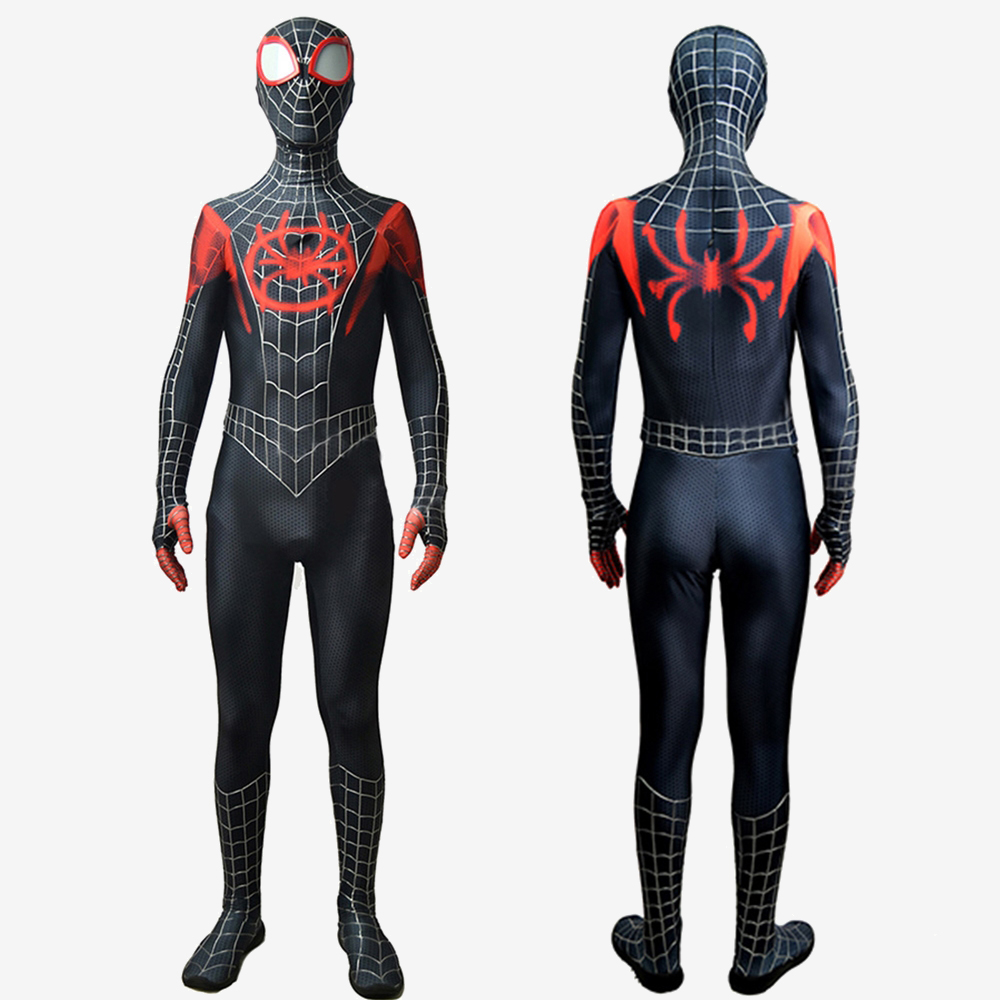 Miles Morales Costume Cosplay Suit Spider-Man: Into the Spider-Verse Unibuy
