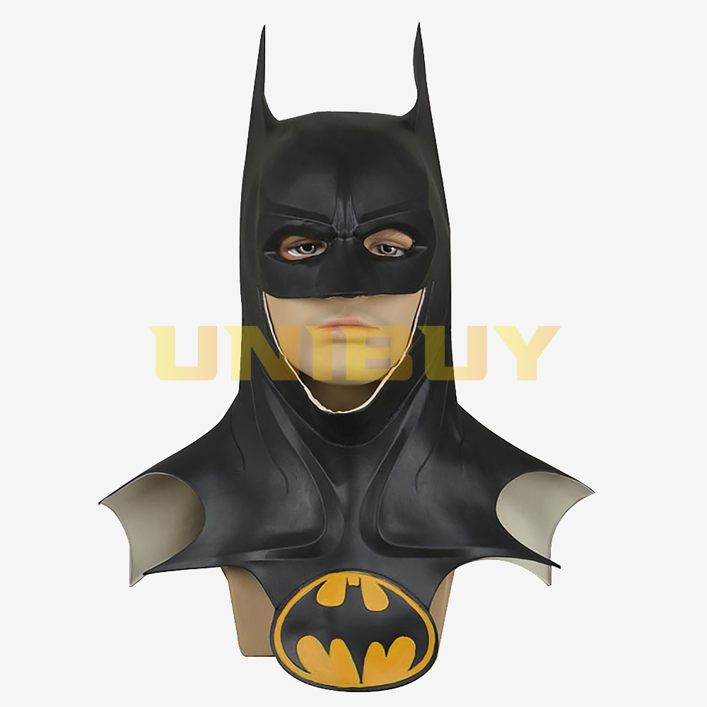 The Flash Batsuit Mask Cosplay Helmet Prop Bruce Wayne Michael Keaton Unibuy