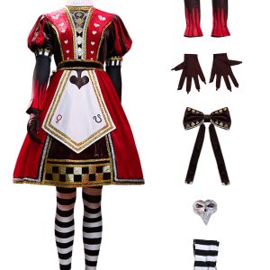 Alice: Madness Returns Alice Liddell Dress Costume Cosplay Suit Upgrade Ver. Unibuyplus