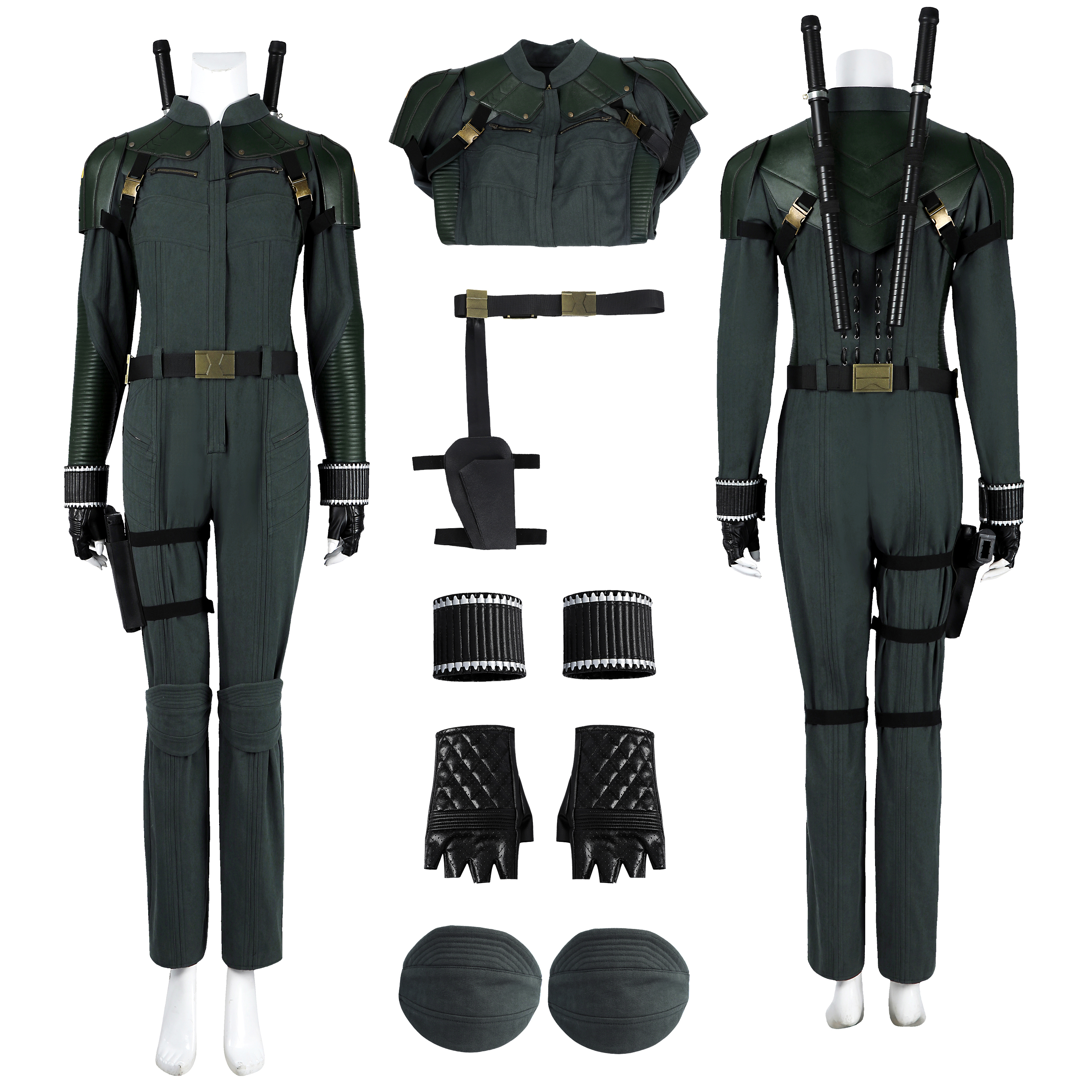 Thunderbolts Black Widow Costume Cosplay Suit Yelena Belova Ver 2 Unibuyplus