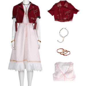 Aerith Gainsborough Costume Cosplay Suit Final Fantasy VII Rebirth Deluxe Version Unibuyplus