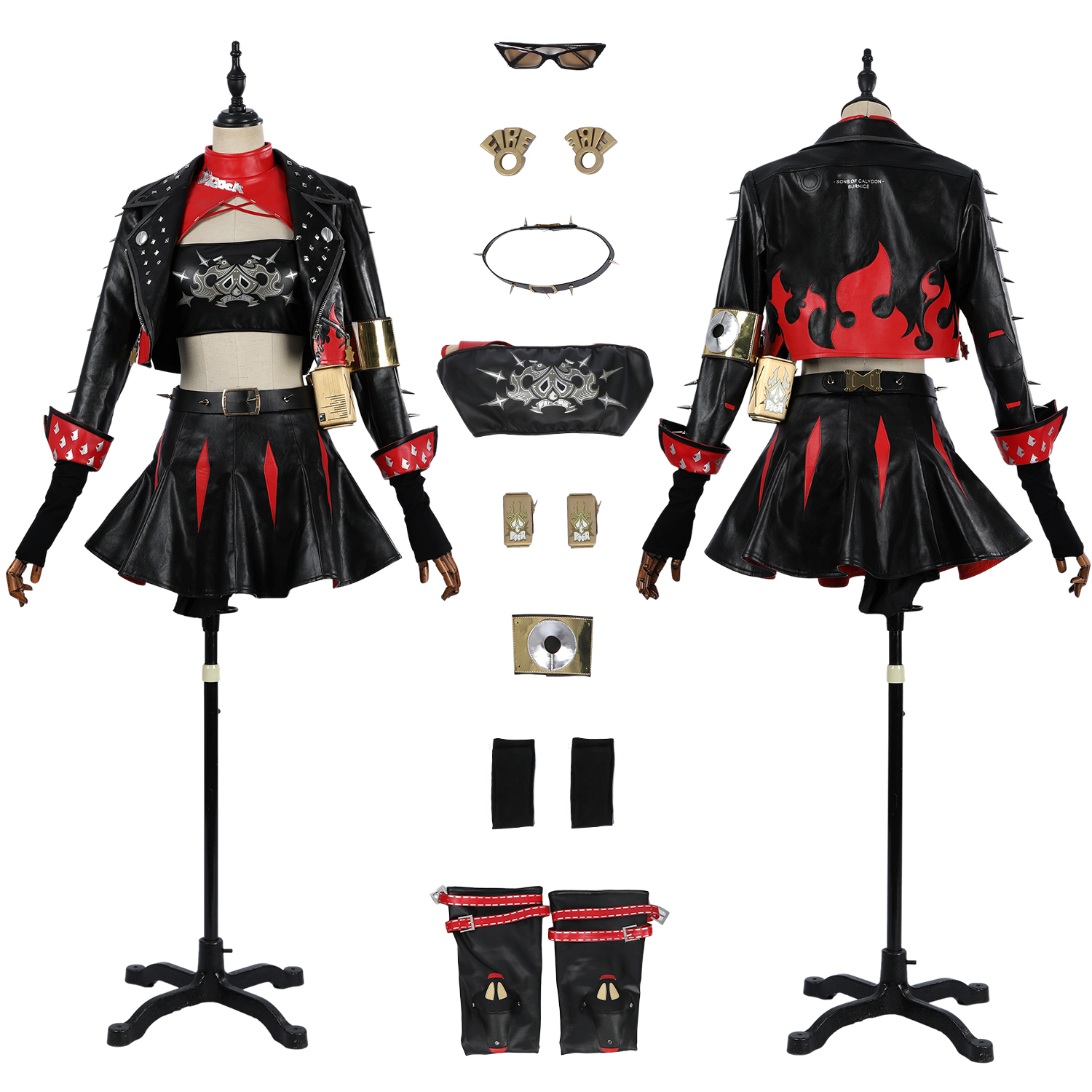 Zenless Zone Zero Burnice White Costume Cosplay Suit Unibuyplus