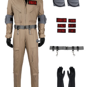 Ghostbusters Frozen Empire Gary Grooberson Costume Cosplay Suit Unibuyplus