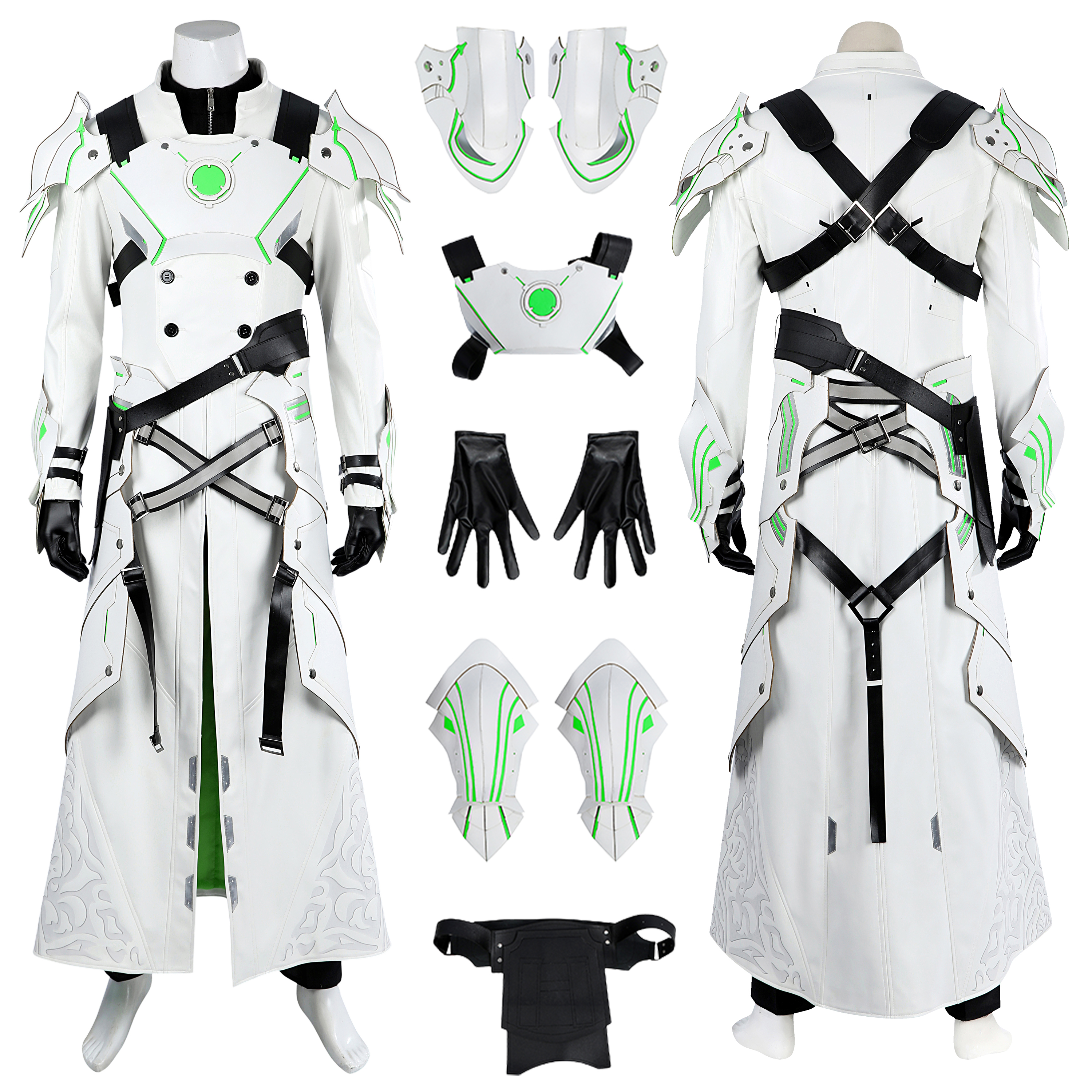 Sephiroth Costume Cosplay Suit Final Fantasy VII Ever Crisis Ver. Unibuyplus