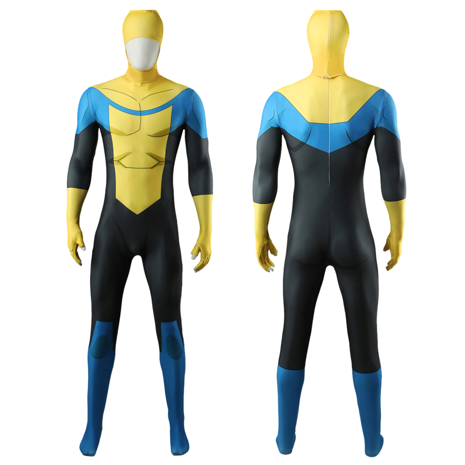 Invincible Mark Grayson Costume Cosplay Suit Bodysuit For Kids Adult Unibuyplus