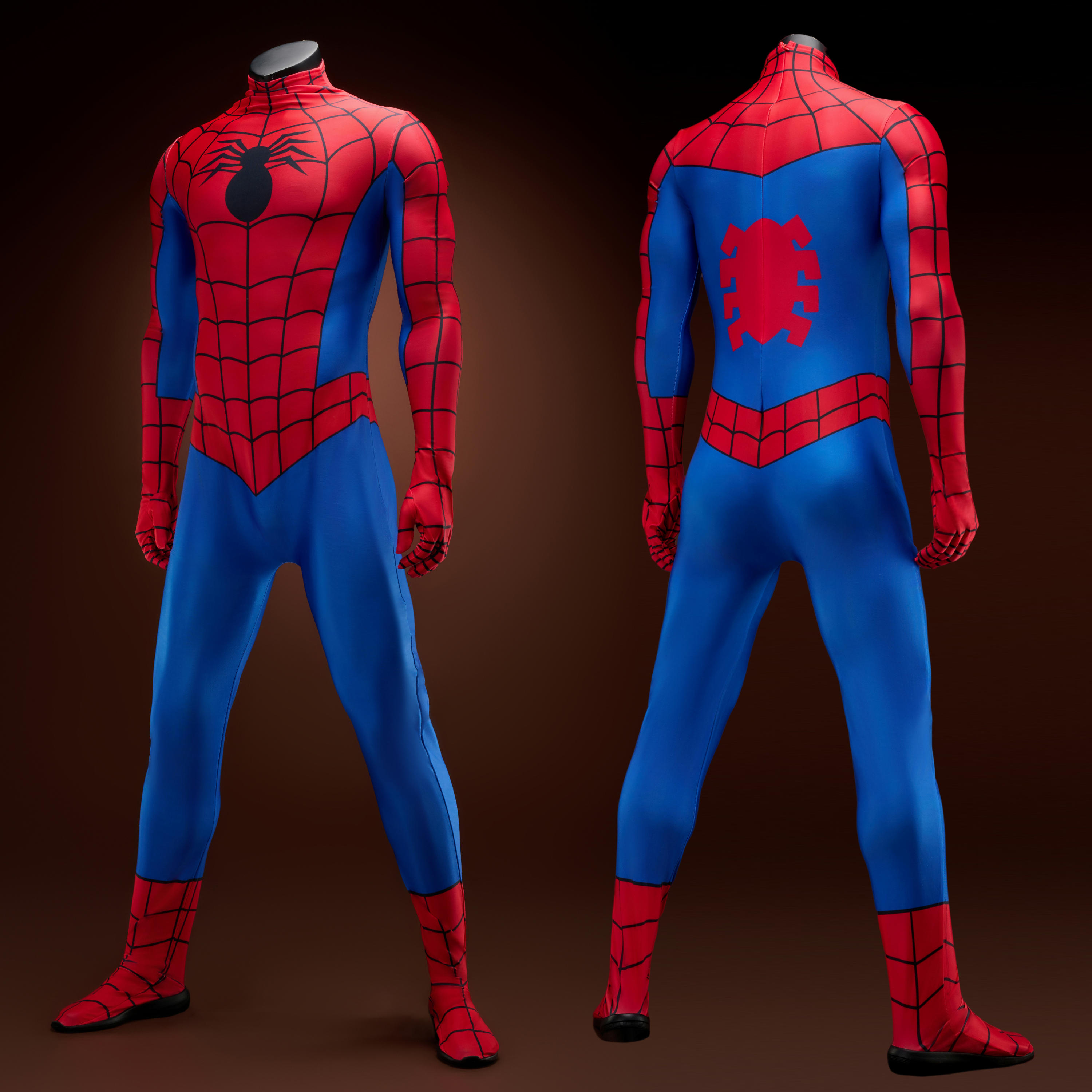 Romita Spiderman Costume Cosplay Suit Spiderman Bodysuit For Men Kids UnibuyPlus