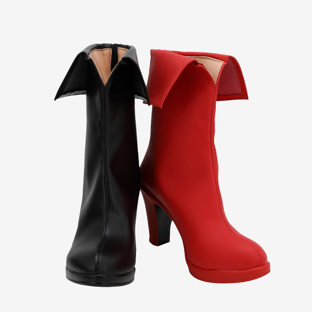 Arkham Knight Harley Quinn Shoes Cosplay Women Boots High Heel Ver 1 Unibuy