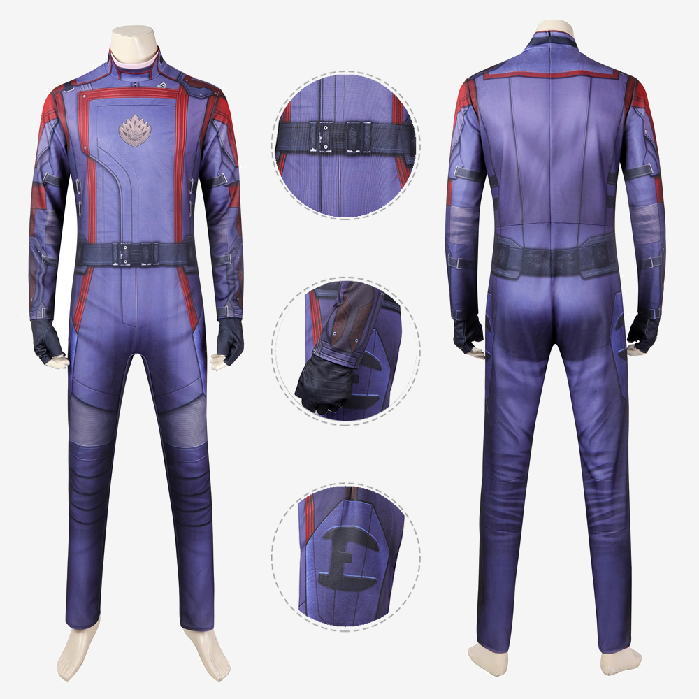 Star Lord Star Lord Bodysuit Costume Cosplay Guardians of the Galaxy 3 Ver.1 Unibuy