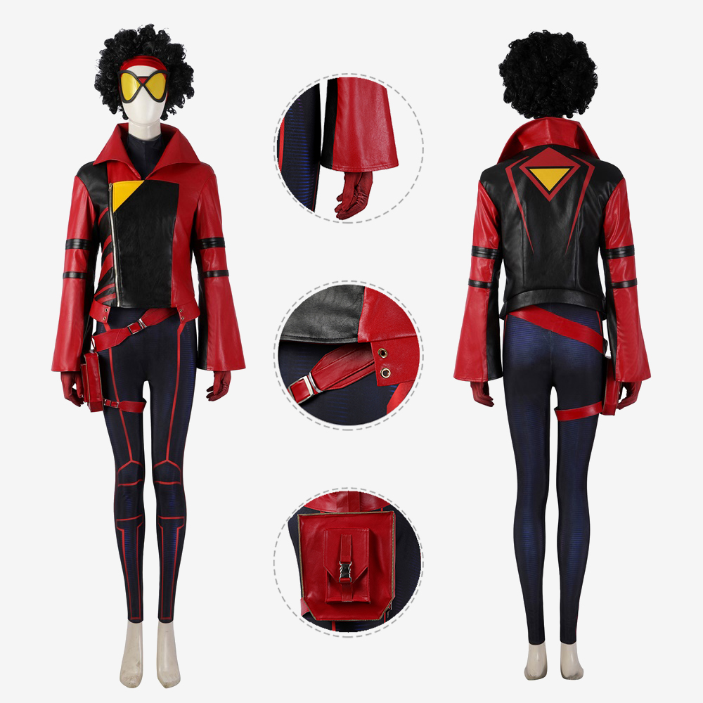 Spider-Woman Jessica Drew Bodysuit Costume Cosplay Spider-Man: Across The Spider-Verse Unibuy