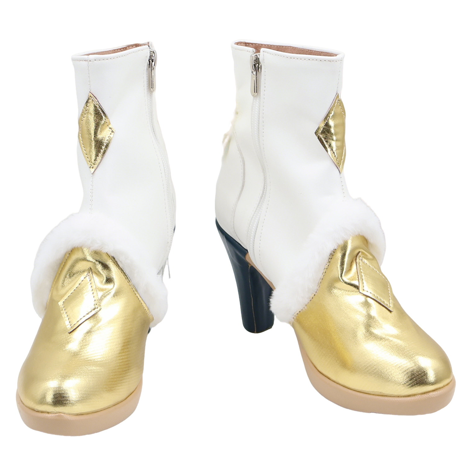 Genshin Impact Zibai Cosplay Shoes Women Boots Unibuyplus