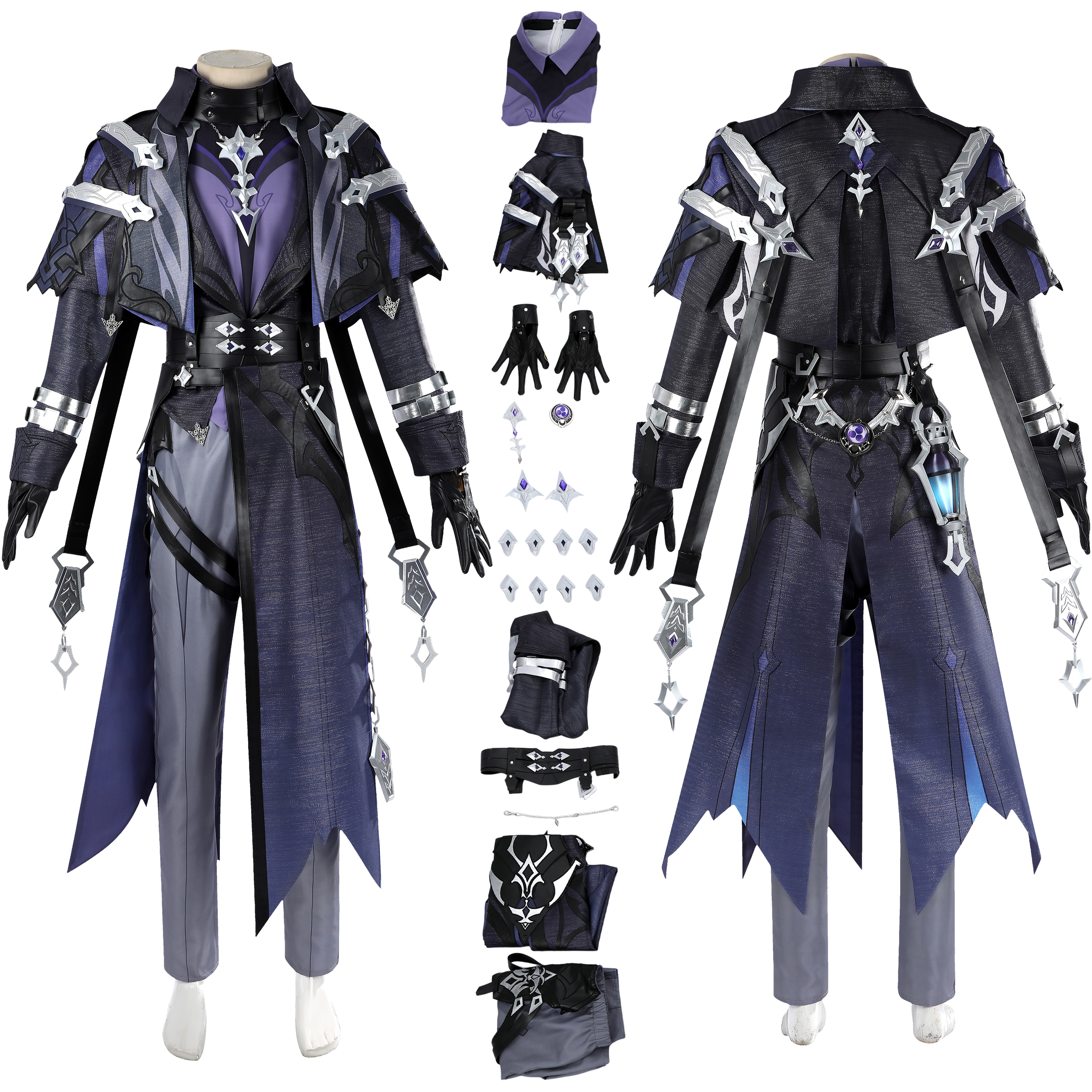 Genshin Impact Kyryll Chudomirovich Flins Costume Cosplay Suit Unibuyplus