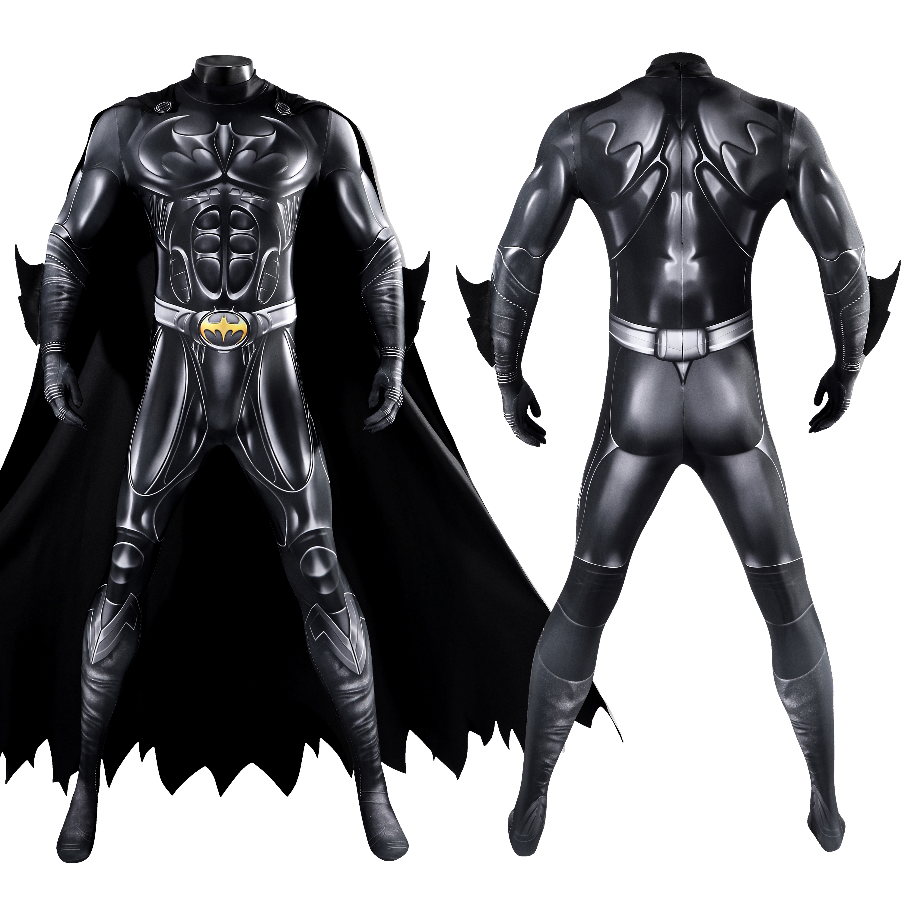 Batsuit Forever Costume Cosplay Suit Bruce Wayne Unibuyplus