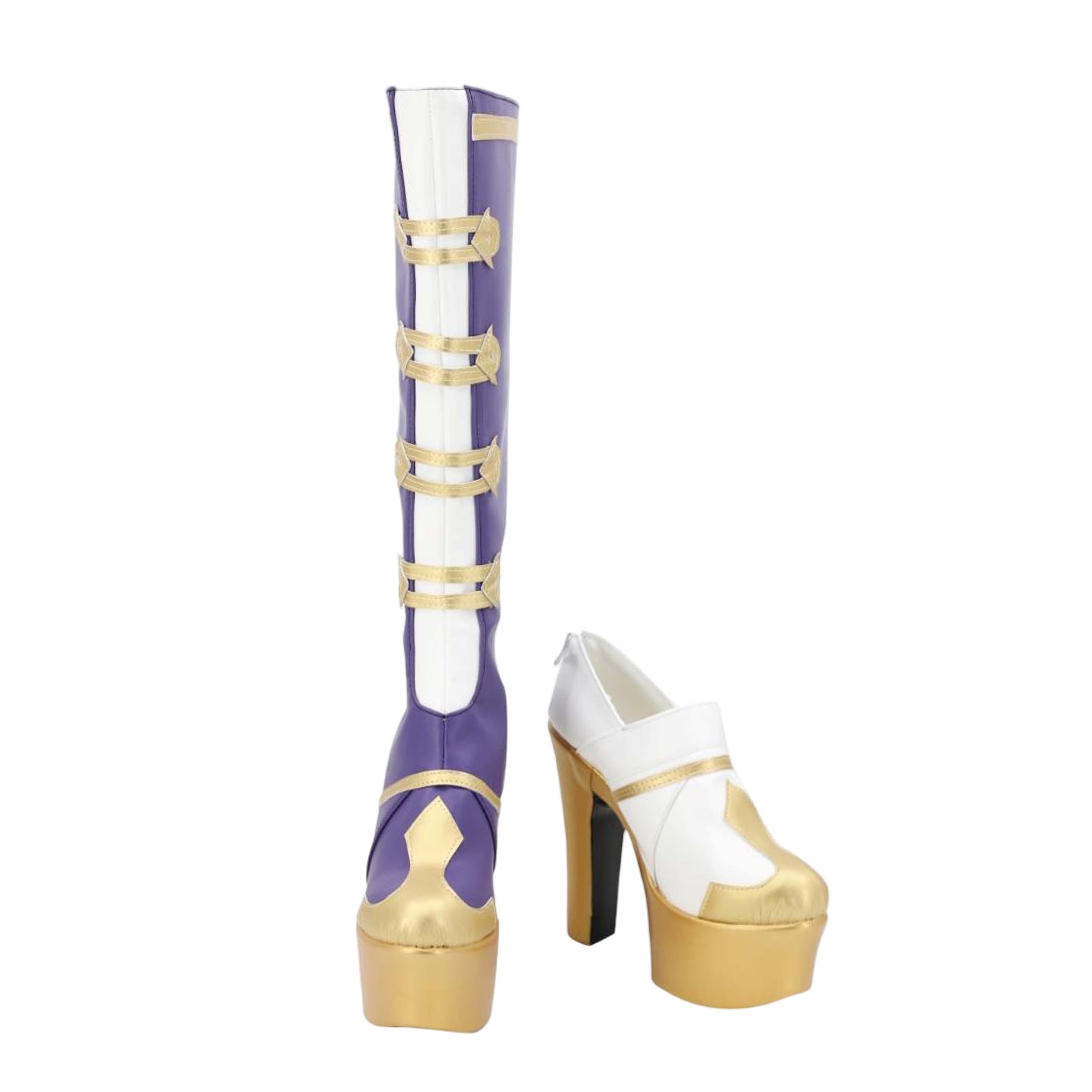 Honkai Star Rail Robin Fanart Knight Shoes Cosplay Women Boots Unibuyplus
