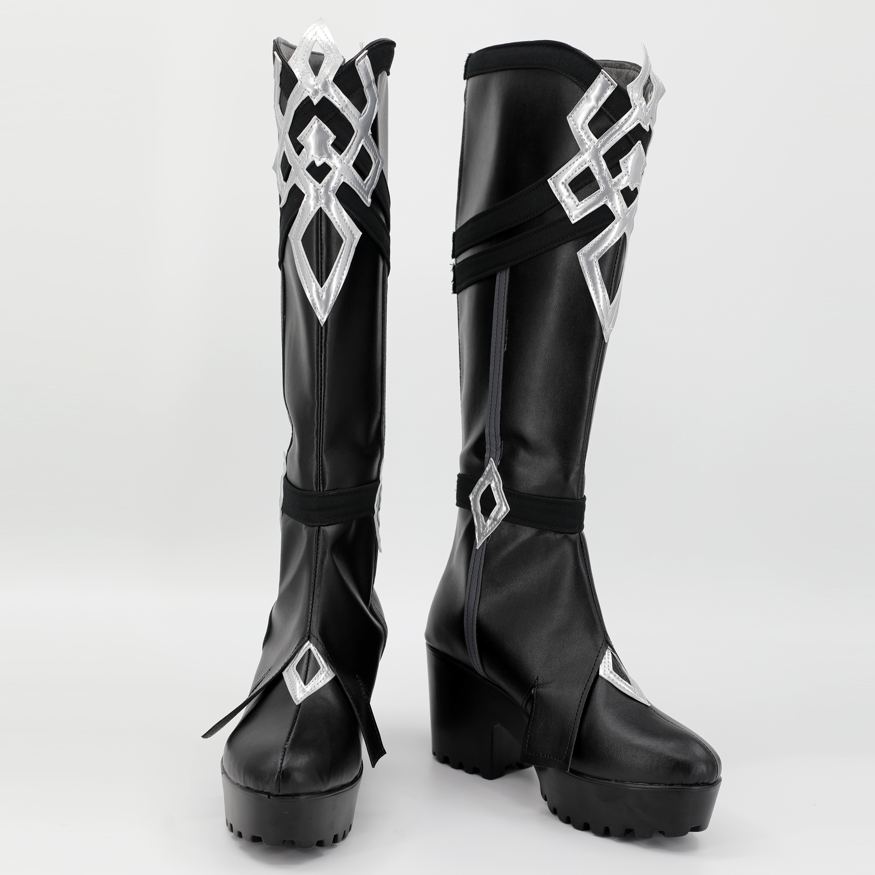 Genshin Impact II Capitano The Captain Shoes Cosplay Men Boots Ver.1 Unibuyplus