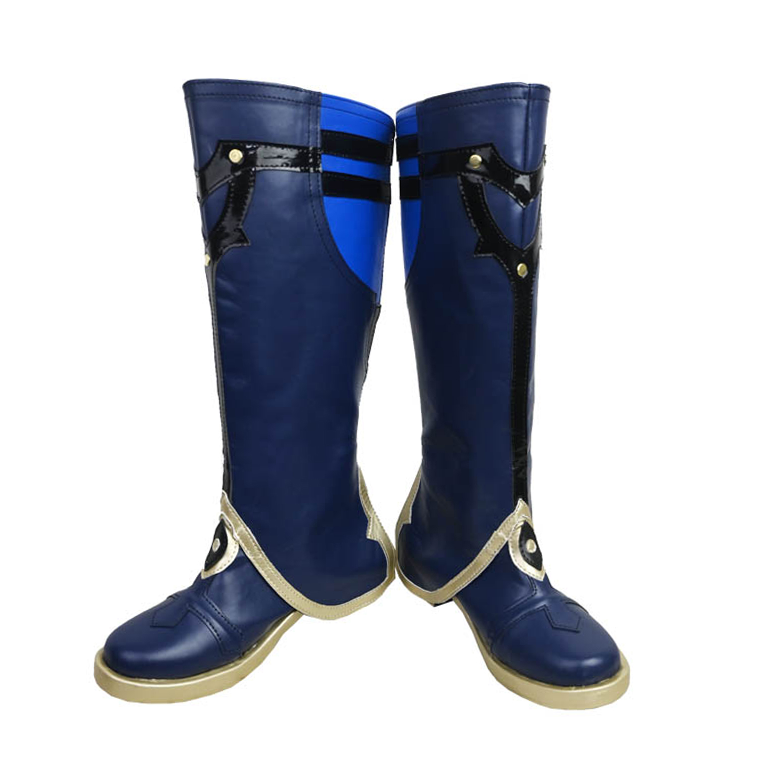 Honkai Star Rail Sunday Shoes Cosplay Men Boots Blue Unibuyplus