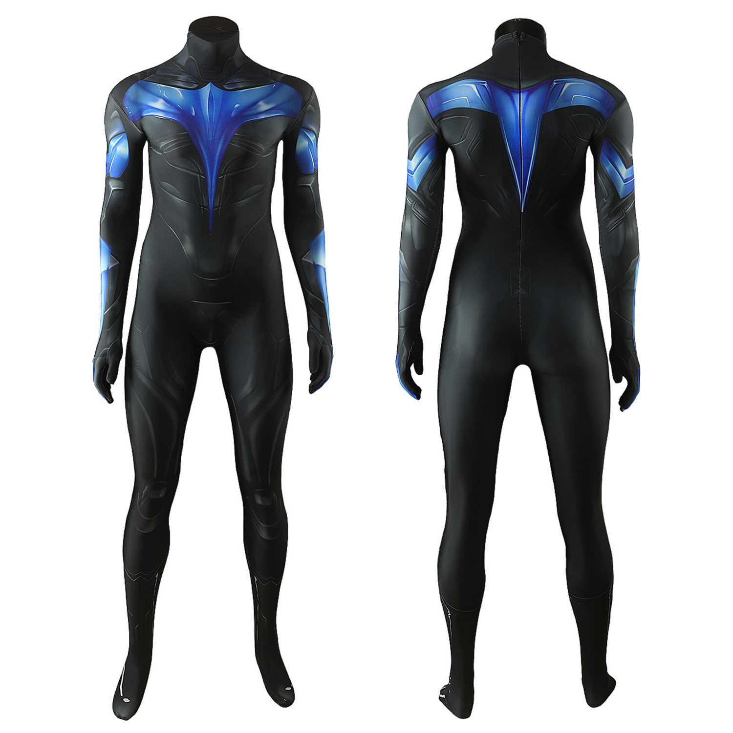 Titans Blue V Female Costume Cosplay Suit For Kids Adult Unibuyplus