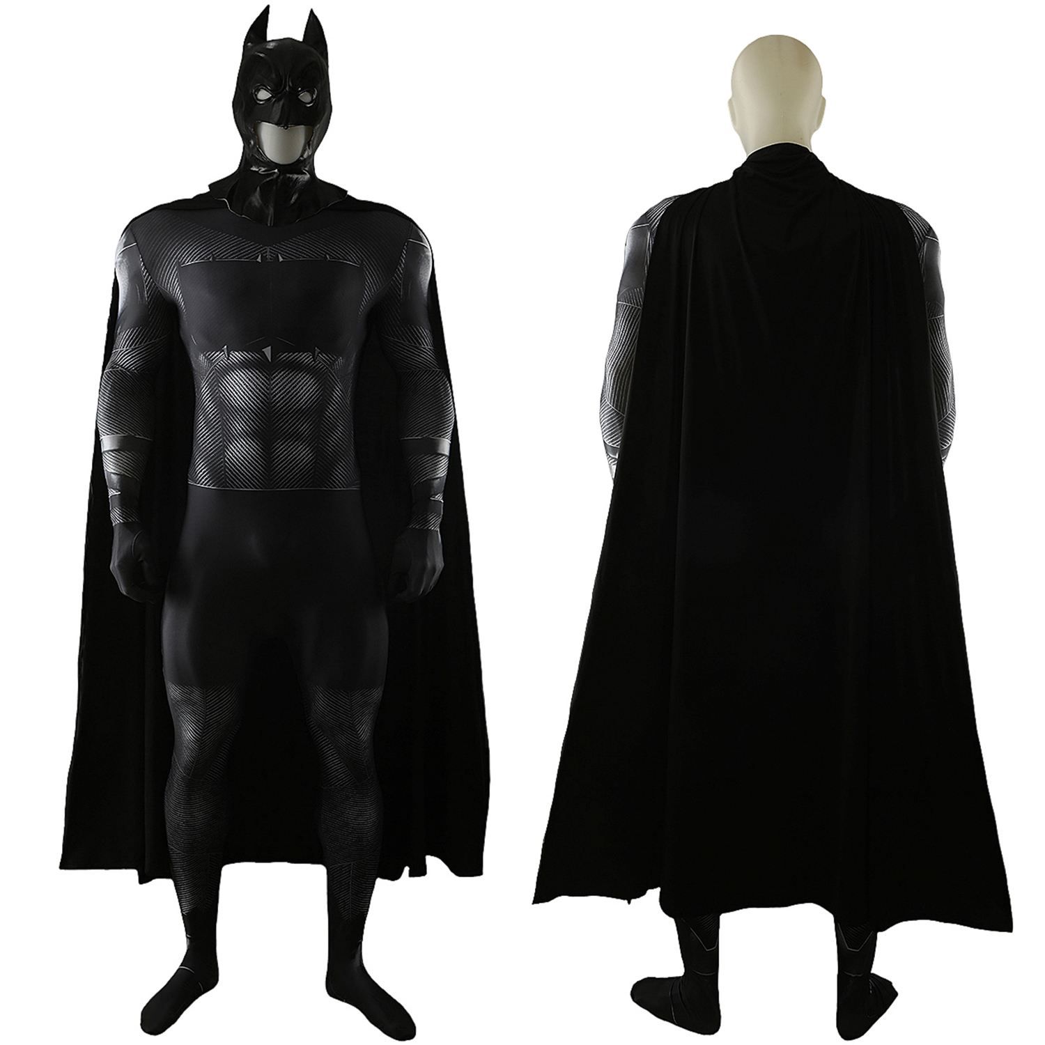 Absolute Batsuit Costume Cosplay Suit Jumpsuit Bodysuit Unibuyplus