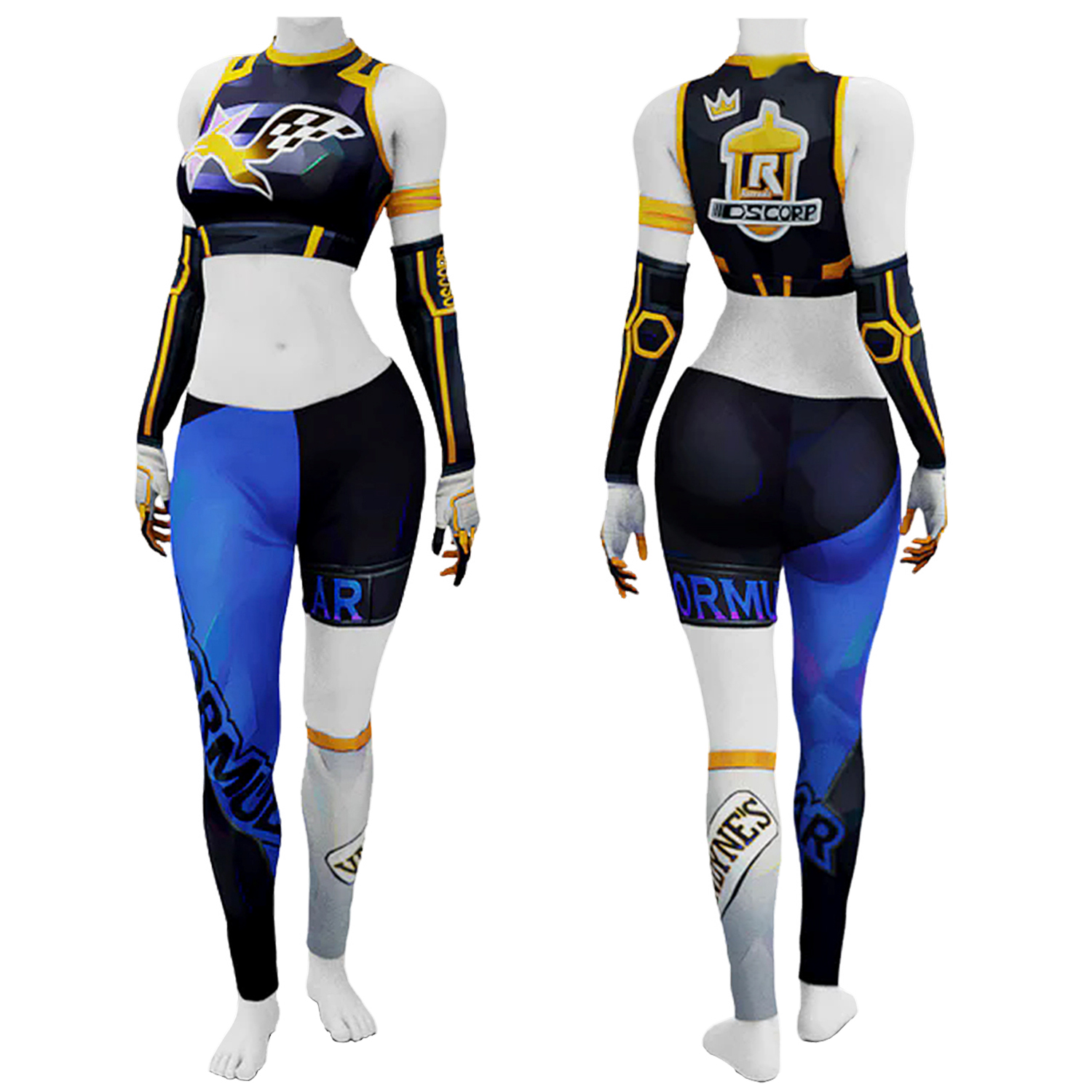 Marvel Rivals Turbo Tailwind Squirrel Girl Costume Cosplay Suit For Kids Adult Unibuyplus