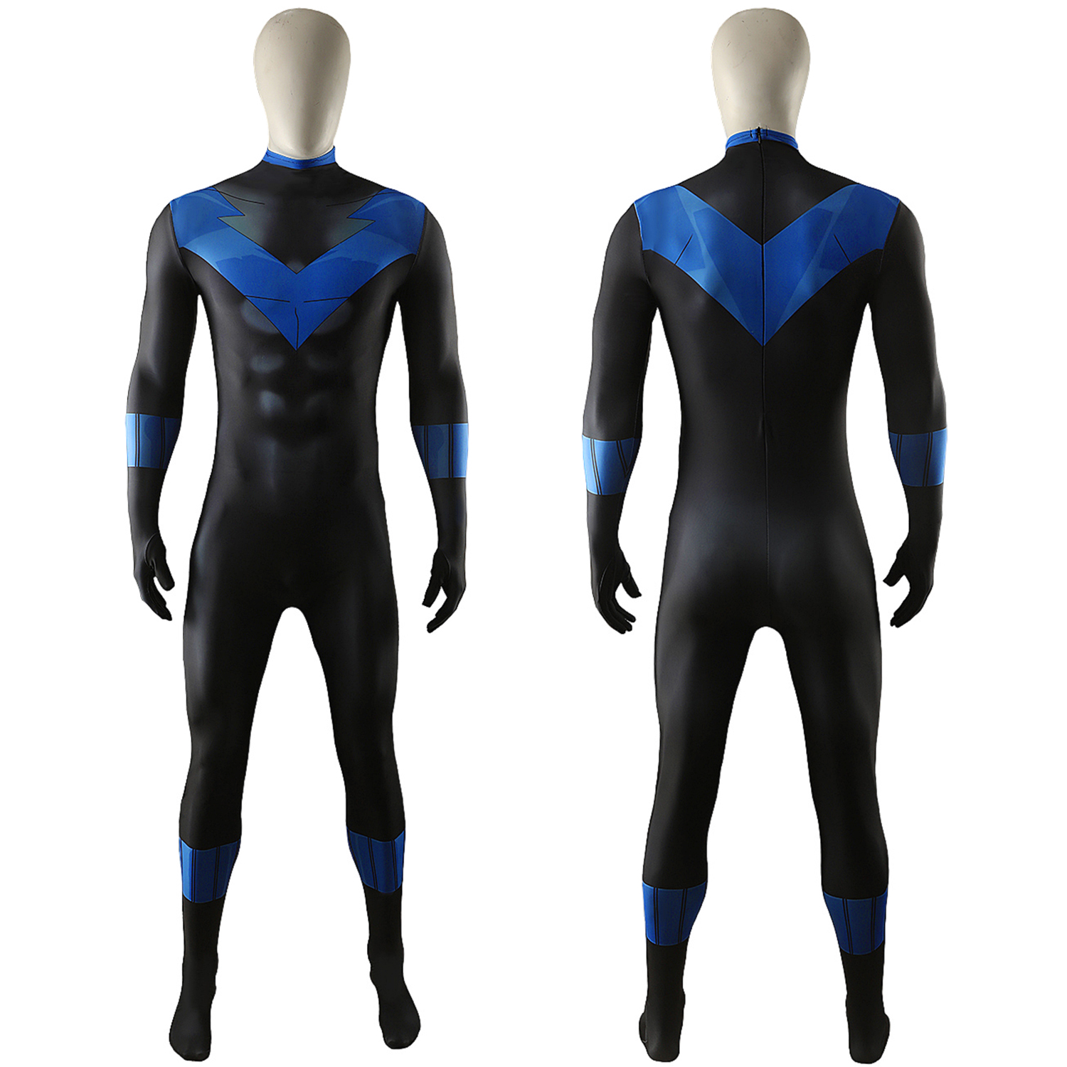 Under the Red Hood Blue V Costume Cosplay Suit Jumpsuit Bodysuit Unibuyplus