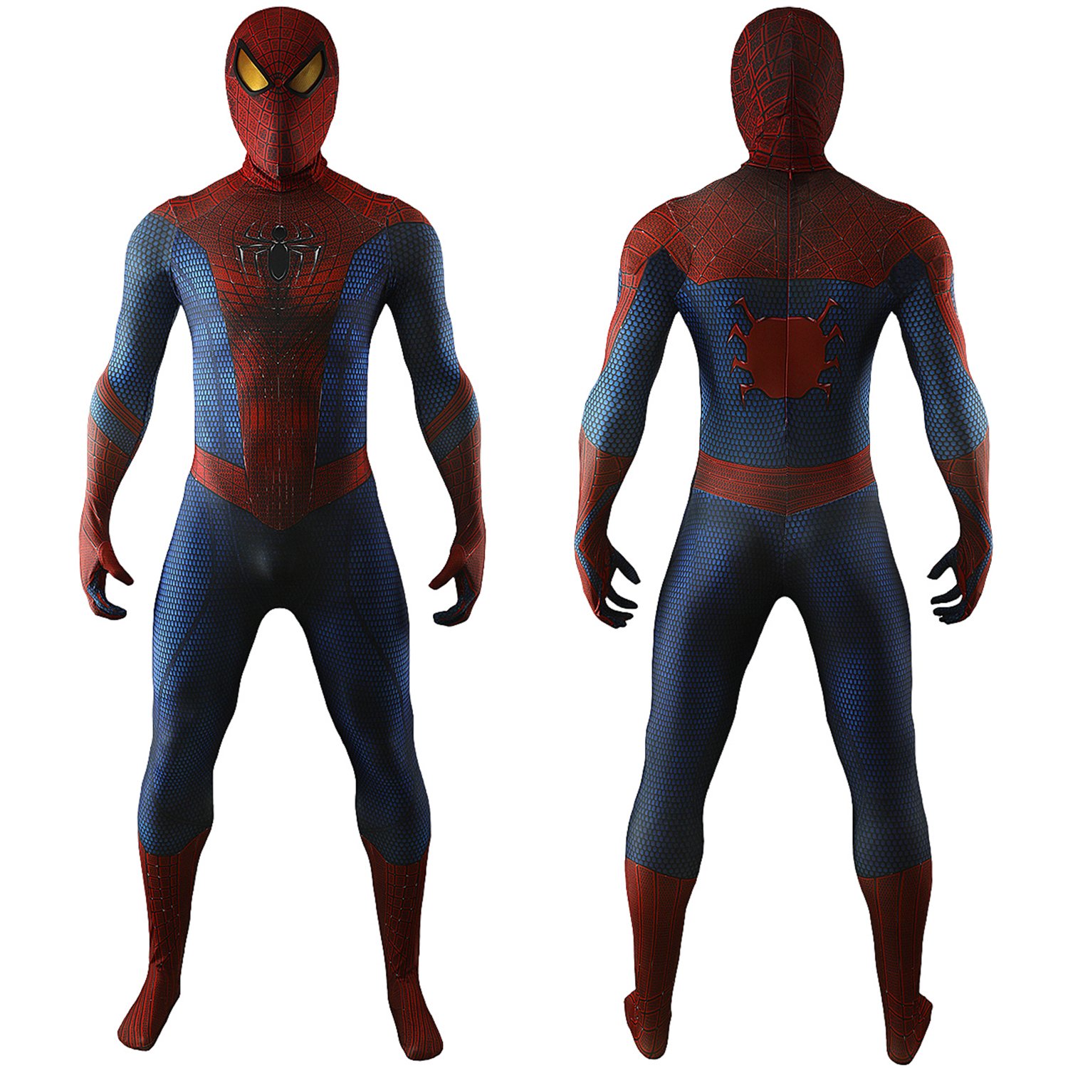 The Amazing Spider-Man Costume Cosplay Suit Bodysuit For Men Kids Spider-Man Unibuyplus