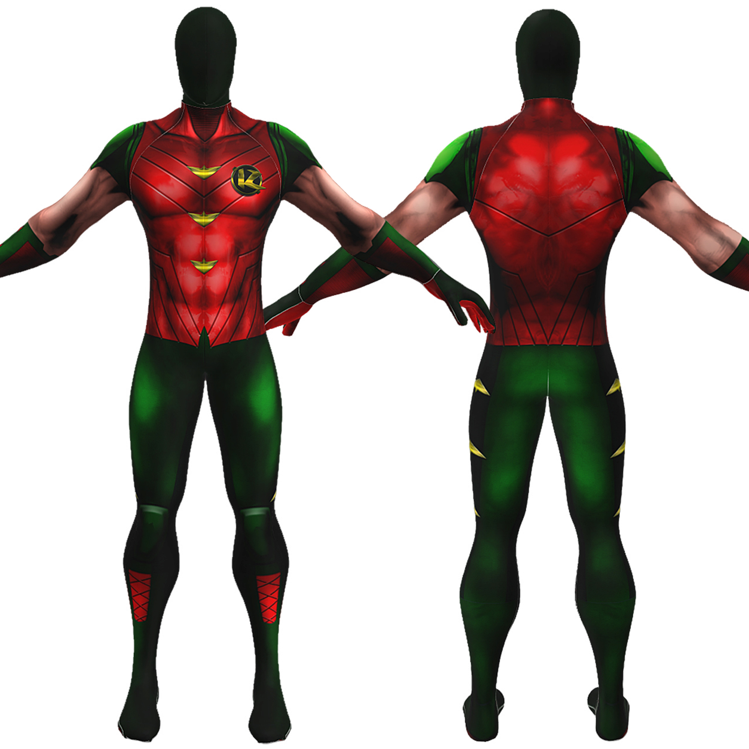 The New 52 Robin Costume Cosplay Suit For Kids Adult Unibuyplus