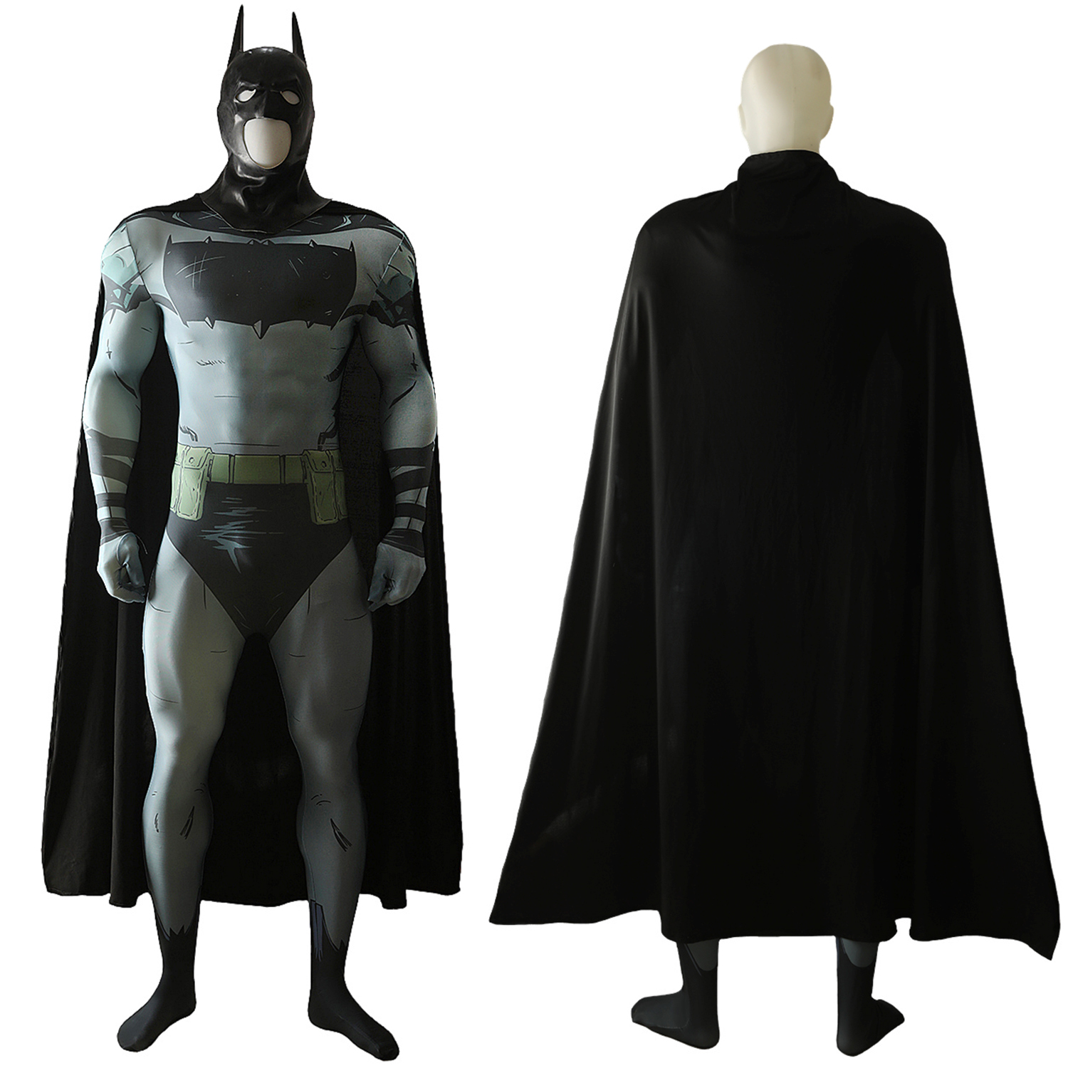 Absolute Batsuit Costume Cosplay Suit Jumpsuit Bodysuit Unibuyplus