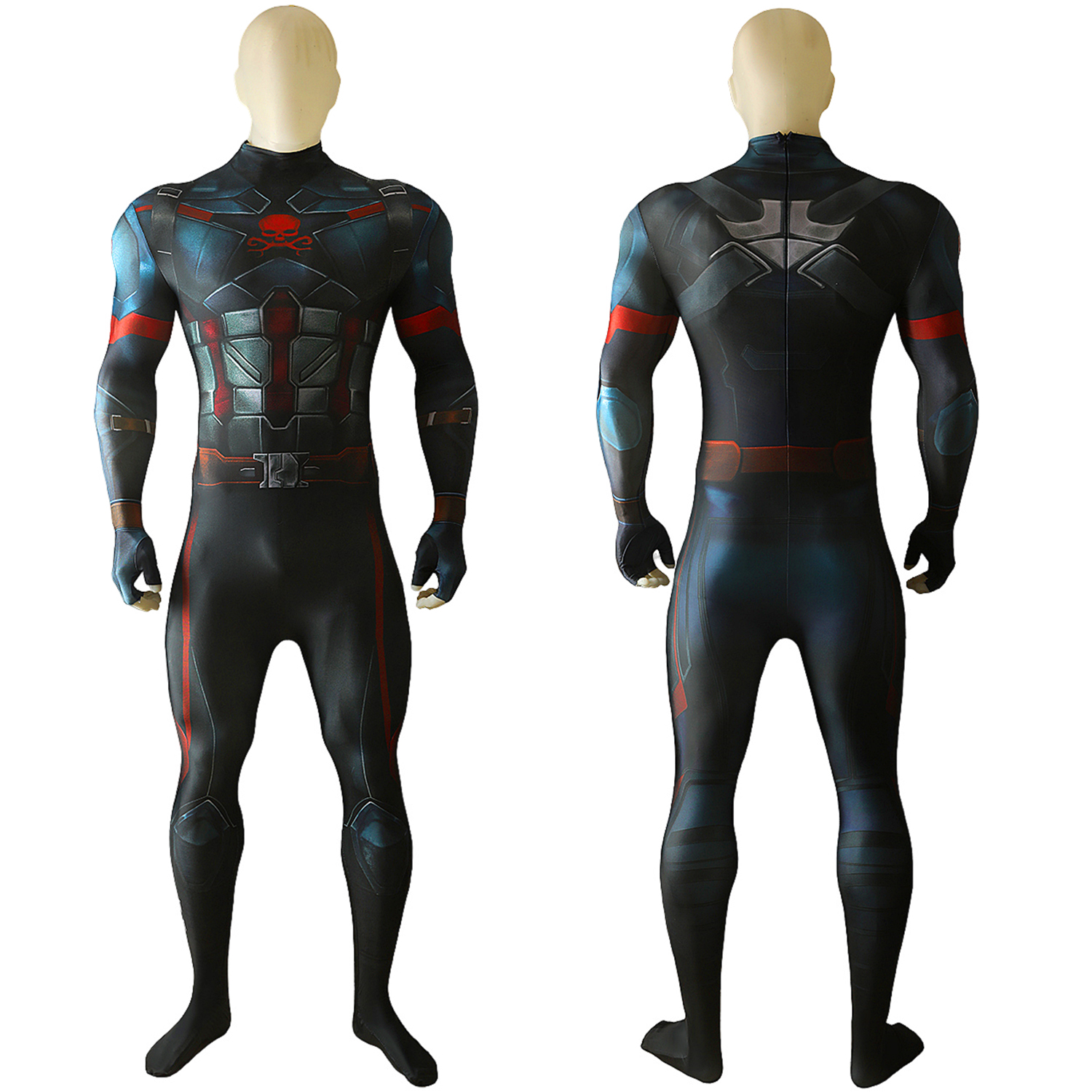 Avengers Doomsday Captain Hydra Costume Cosplay Suit Jumpsuit Bodysuit Unibuyplus